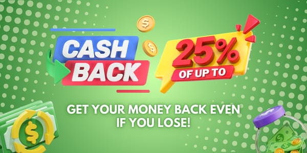Green cashback campaign artwork